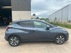 Nissan Micra 2018 benzine, Voorwielaandrijving, 898 cc, Stof, Zwart