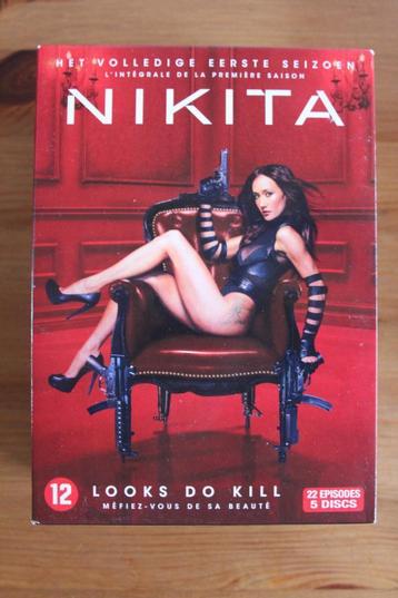 Nikita  seizoen 1-2-3-4            spannende serie! beschikbaar voor biedingen