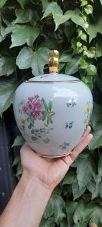 Grand pot/vase à fleurs et or Bavaria, Enlèvement ou Envoi