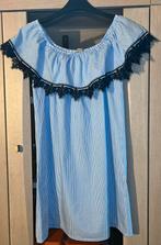 🌀 Topje maat s/m, Blauw, Ophalen of Verzenden, Zo goed als nieuw, Maat 36 (S)