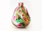 vaas gekleurd glas Fidrio, Huis en Inrichting, Woonaccessoires | Vazen, Overige kleuren, Ophalen of Verzenden, Minder dan 50 cm