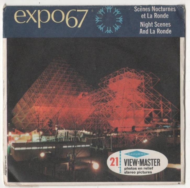 View-master Expo 67 Montreal A 074, Antiek en Kunst, Antiek | Speelgoed, Ophalen of Verzenden