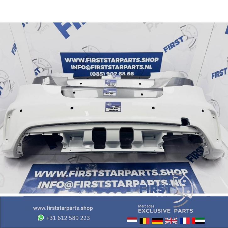 W176 AMG BUMPER A1768852325 originele Achterbumper Mercedes, Auto-onderdelen, Carrosserie, Bumper, Mercedes-Benz, Achter, Gebruikt