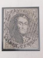 België Belgique cob 6 Leopold I met watermerk, Postzegels en Munten, Ophalen of Verzenden