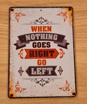 Bordje met roesteffect, nieuw beschikbaar voor biedingen