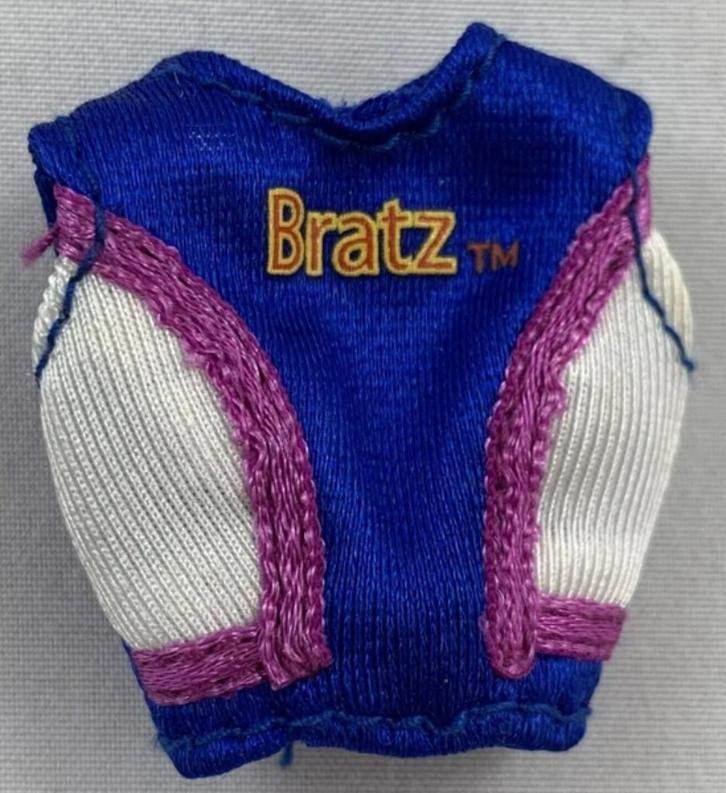 Chemise pop cheerleading Bratz Yasmin Play Sportz, Collections, Poupées, Comme neuf, Envoi