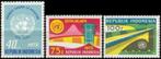 INDONESIË 1972-73 Uitgaves Los Te Koop, Postfris (zie lijst), Verzenden, Postfris, Zuidoost-Azië