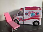 Barbie ambulance/ziekenwagen, Comme neuf, Enlèvement, Barbie