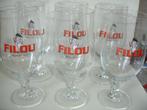 Bierglas Filou Belgian Ale, brij. Vanhonsebrouck, Collections, Marques de bière, Autres marques, Enlèvement ou Envoi, Verre ou Verres