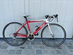 Koersfiets kinderen B’twin rood, Gebruikt, 26 inch, 10 tot 15 versnellingen, Aluminium
