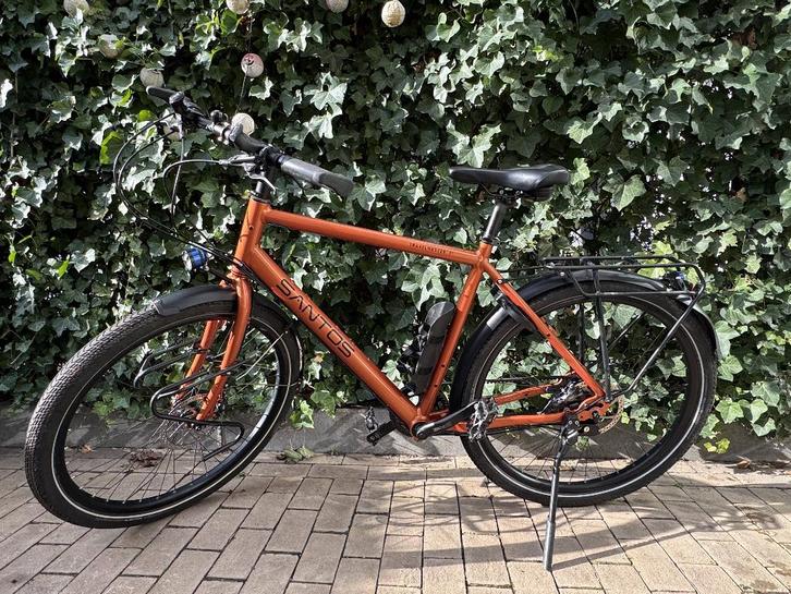 reisfiets Santos Travelmaster 3+, Fietsen en Brommers, Fietsen | Heren | Herenfietsen, Zo goed als nieuw, Overige merken, 53 tot 57 cm