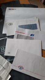 Lot SNCB 5 enveloppes, sachets et foulard, Ophalen of Verzenden, Zo goed als nieuw