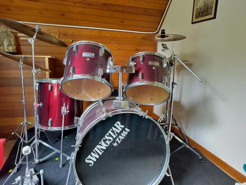 Tama Swingstar drumstel, Muziek en Instrumenten, Drumstellen en Slagwerk, Zo goed als nieuw, Tama, Ophalen