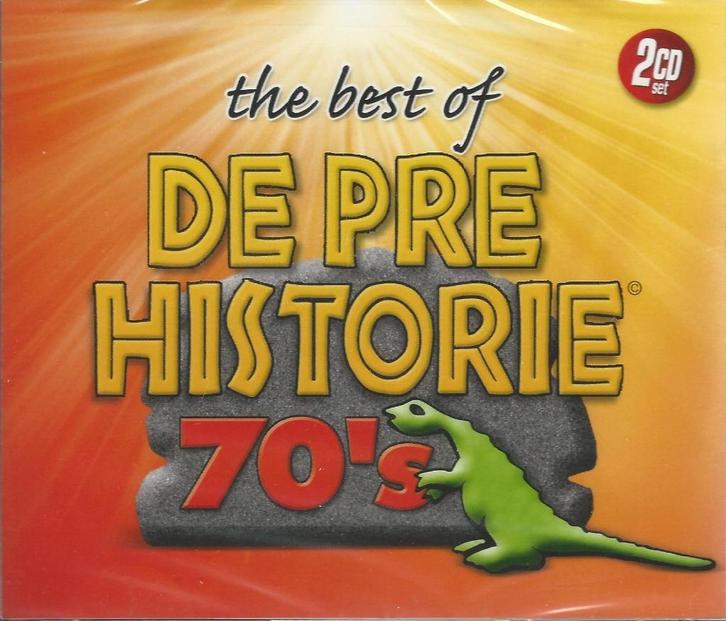 2CD-BOX * DE PRE HISTORIE - THE BEST OF 70's, Cd's en Dvd's, Cd's | Pop, Nieuw in verpakking, 1960 tot 1980, Ophalen of Verzenden