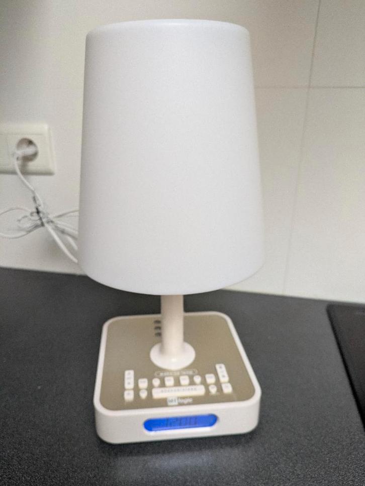 Wake-up Lamp / Wekker / Radio MT Logic, Electroménager, Réveils, Comme neuf, Enlèvement