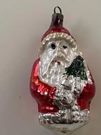 2 Antieke handgeschilderde glazen vintage kerstballen j '60, Antiek en Kunst, Ophalen