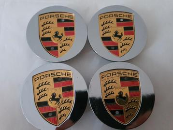 Capuchons de moyeu chromés pour Porsche Macan ø 65 mm