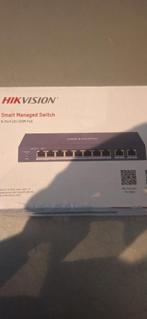 Switch hikvision poe 8 port 2 link neuf, Computers en Software, Netwerk switches, Ophalen of Verzenden, Zo goed als nieuw