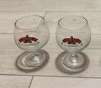 7 verres de De Koninck : 5 sifflets et 2 cuvées, Collections, Marques de bière, Enlèvement ou Envoi, Utilisé, Verre ou Verres