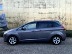 FORD GRAND C-MAX 2014 DIESEL EURO 5B 135.000KM TOPSTAAT, Auto's, Voorwielaandrijving, Euro 5, Stof, Zwart