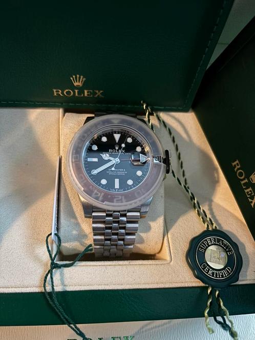 Rolex GMT-Master II “Pepsi” 126710BLRO, Handtassen en Accessoires, Horloges | Heren, Zo goed als nieuw, Polshorloge, Rolex, Staal