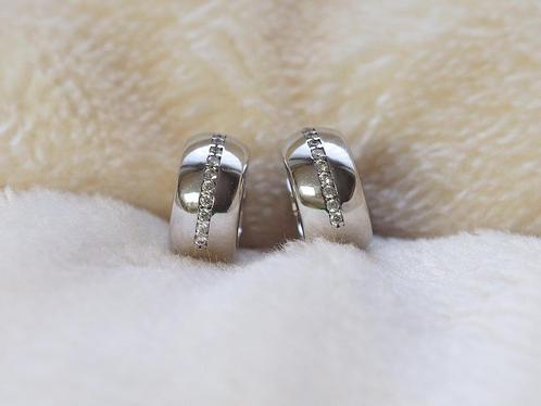 Zilveren creolen Lola van Heide Heinzendorff C1478, Handtassen en Accessoires, Oorbellen, Zo goed als nieuw, Hangers, Zilver, Zilver