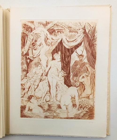 Métamorphoses 10 planches Blanche Quercy de Fronsac 1/100 ex, Antiek en Kunst, Antiek | Boeken en Manuscripten, Ophalen of Verzenden
