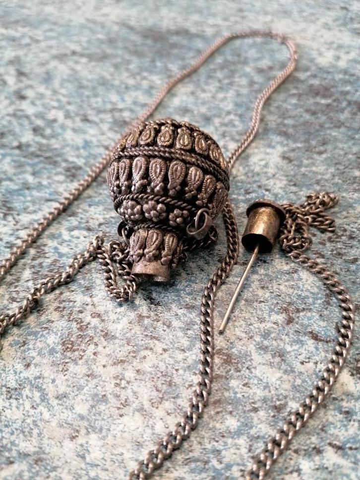 Vintage etnische hanger/kruikje Ottomaanse invloeden, Antiek en Kunst, Curiosa en Brocante, Ophalen of Verzenden