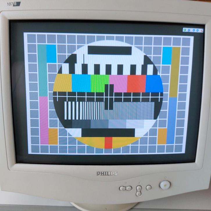 Philips 107B beeldbuis monitor, Computers en Software, Vintage Computers, Ophalen