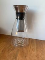 Eva Solo koffie-/thee karaf met neopreen hoes – 1 liter, Ophalen of Verzenden, Zo goed als nieuw, Glas