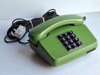 Joli ancien téléphone vintage vert FeTap à touches, Antiek en Kunst, Ophalen of Verzenden