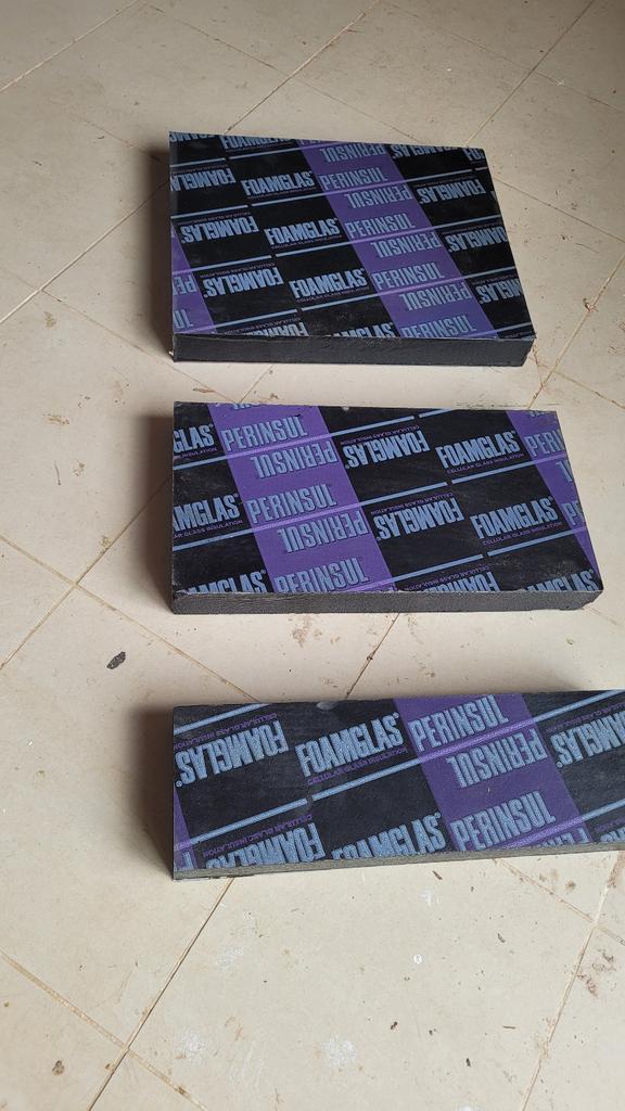 Mousse de verre / Foamglass PERINSUL NEUF en détails/en lot, Bricolage & Construction, Isolation & Étanchéité, Neuf, Enlèvement