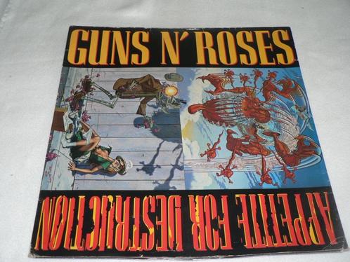 guns n' roses appetite for destruction LP, CD & DVD, Vinyles | Hardrock & Metal, Utilisé, Enlèvement ou Envoi