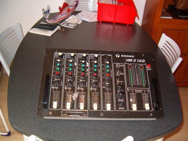 RODEC MX 180-Voir déscription!, Muziek en Instrumenten, Mengpanelen, Gebruikt, Ophalen