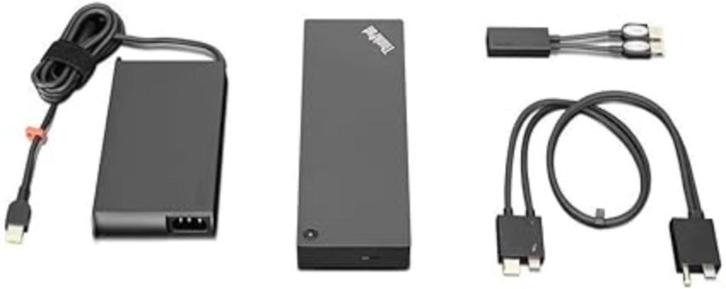 Station d'accueil USB-C Thunderbolt 3 Lenovo (230W), Computers en Software, Dockingstations, Nieuw, Docking station, Laptop, Ophalen of Verzenden