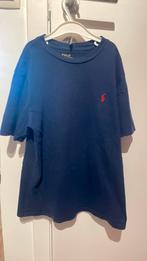 Donkerblauwe t shirt ralph lauren met rood logo, Kinderen en Baby's, Gebruikt, Jongen of Meisje, Ophalen of Verzenden, Shirt of Longsleeve