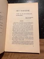 Het Marxisme, Critiek van zijn acht fundamentele karaktertre, Boeken, Gelezen, Cyr. Van Overbergh, Ophalen of Verzenden, Politiek en Staatkunde
