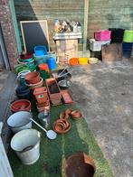 Diverse Bloembakken en Tuindecoratie, Tuin en Terras, Tuinwanddecoratie, Ophalen