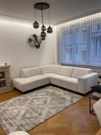 Desing hoekbank/zetel €720 Levering Gratis, Huis en Inrichting, Ophalen of Verzenden, Vierpersoons of meer, Hoekbank, Stof