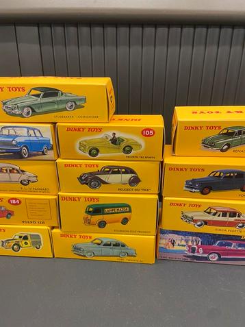 voitures dinky toys atlas avec boîte(60) beschikbaar voor biedingen