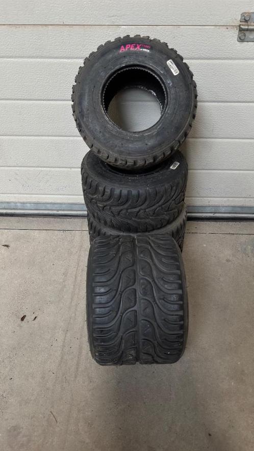 Apex regenkartbanden, Sport en Fitness, Karting, Gebruikt, Ophalen