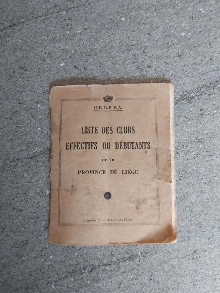 Voetbal Sport Luik Liège Standard Gembloux Cup Beker Theux, Collections, Rétro, Autres types, Envoi