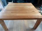 Vierkante eettafel teak 145cmx145cm, 79cm hoog, Huis en Inrichting, Tafels | Eettafels, Ophalen