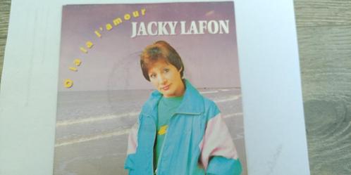 single jacky lafon ---o la la l amour-, CD & DVD, Vinyles Singles, Utilisé, Single, Pop, 7 pouces, Enlèvement ou Envoi