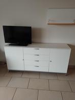 Wit modern dressoir, Enlèvement, Utilisé, Modern, Avec tiroir(s)