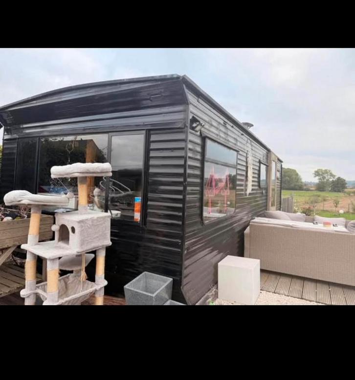 Stacaravan, Tuin en Terras, Tuinhuizen, Zo goed als nieuw, Ophalen