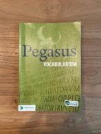 Pegasus vocabularium (ISBN 9789028970823) (3de graad), Boeken, ASO, Ophalen of Verzenden, Latijn, Zo goed als nieuw