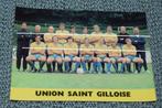 Union Saint Gilloise / 3 Moulins / 12 x 8,5 cm, Verzamelen, Sportartikelen en Voetbal, Verzenden, Gebruikt, Poster, Plaatje of Sticker