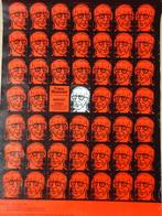 VTG 1986 lithografie affiche Frans MASEREEL expo Aarschot, Antiek en Kunst, Kunst | Litho's en Zeefdrukken, Ophalen of Verzenden