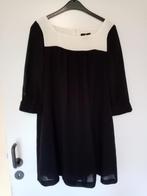 H&M nieuw losvallend zwart mini- jurk kleed 2/3 mouwen , 38, Nieuw, Maat 38/40 (M), H&M, Ophalen of Verzenden